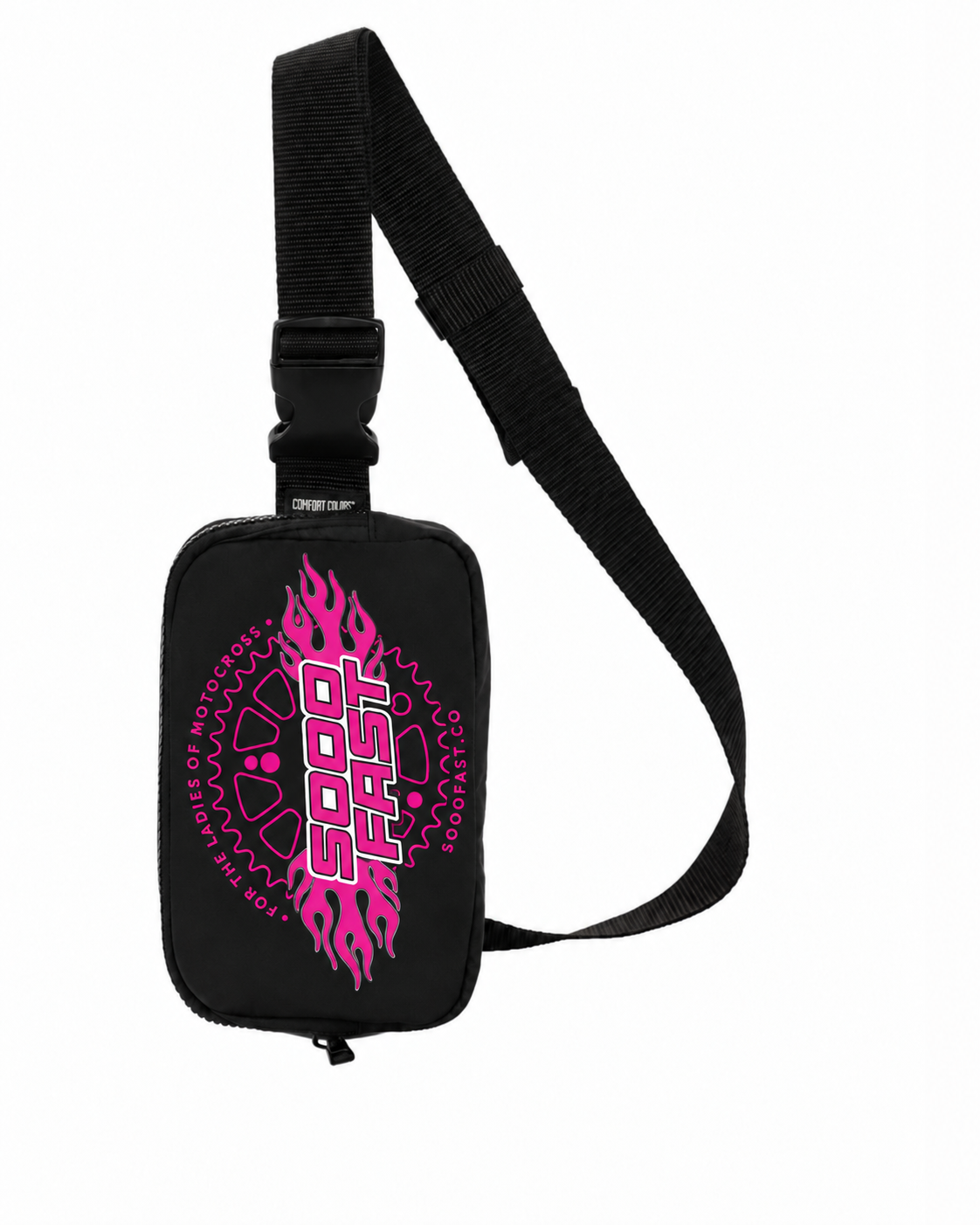 SOOO FAST FTLOM SPROCKET LOGO SMALL SLING BAG
