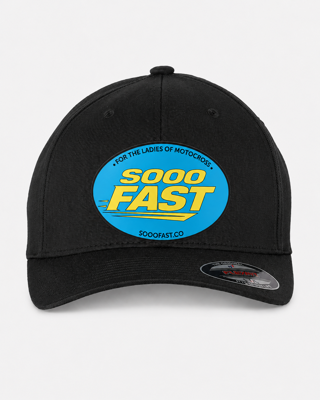 SOOO FAST OVAL LOGO FLEX FIT HAT