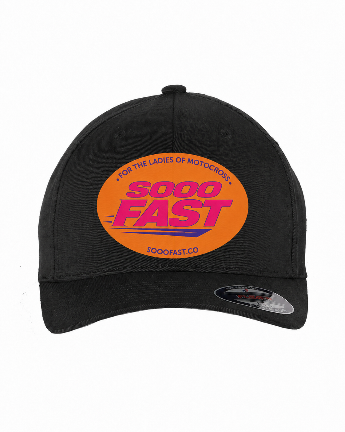 SOOO FAST OVAL LOGO FLEX FIT HAT
