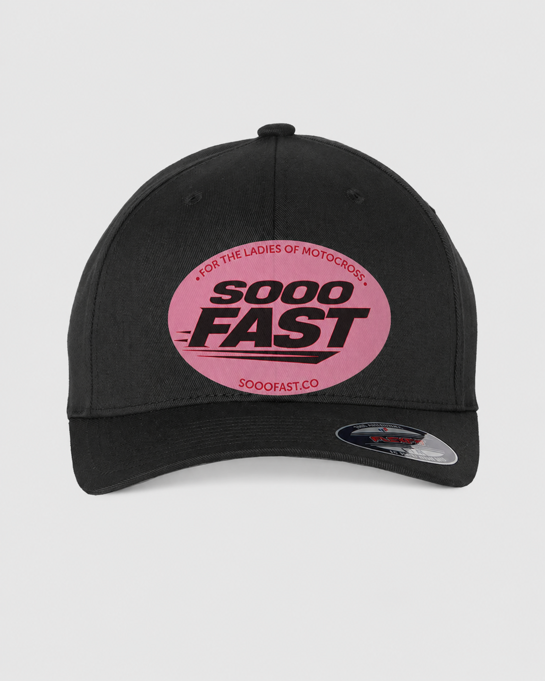 SOOO FAST OVAL LOGO FLEX FIT HAT