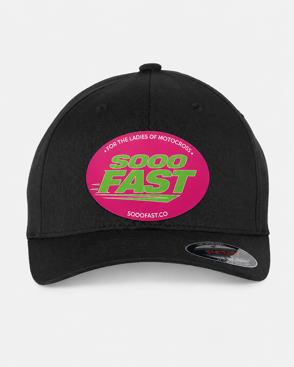 SOOO FAST OVAL LOGO FLEX FIT HAT