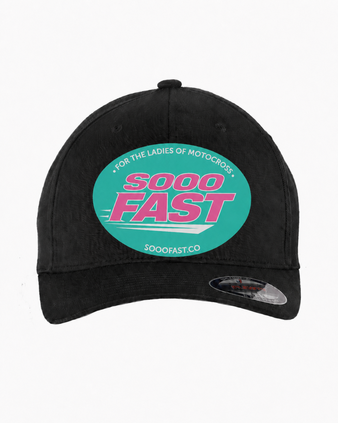 SOOO FAST OVAL LOGO FLEX FIT HAT