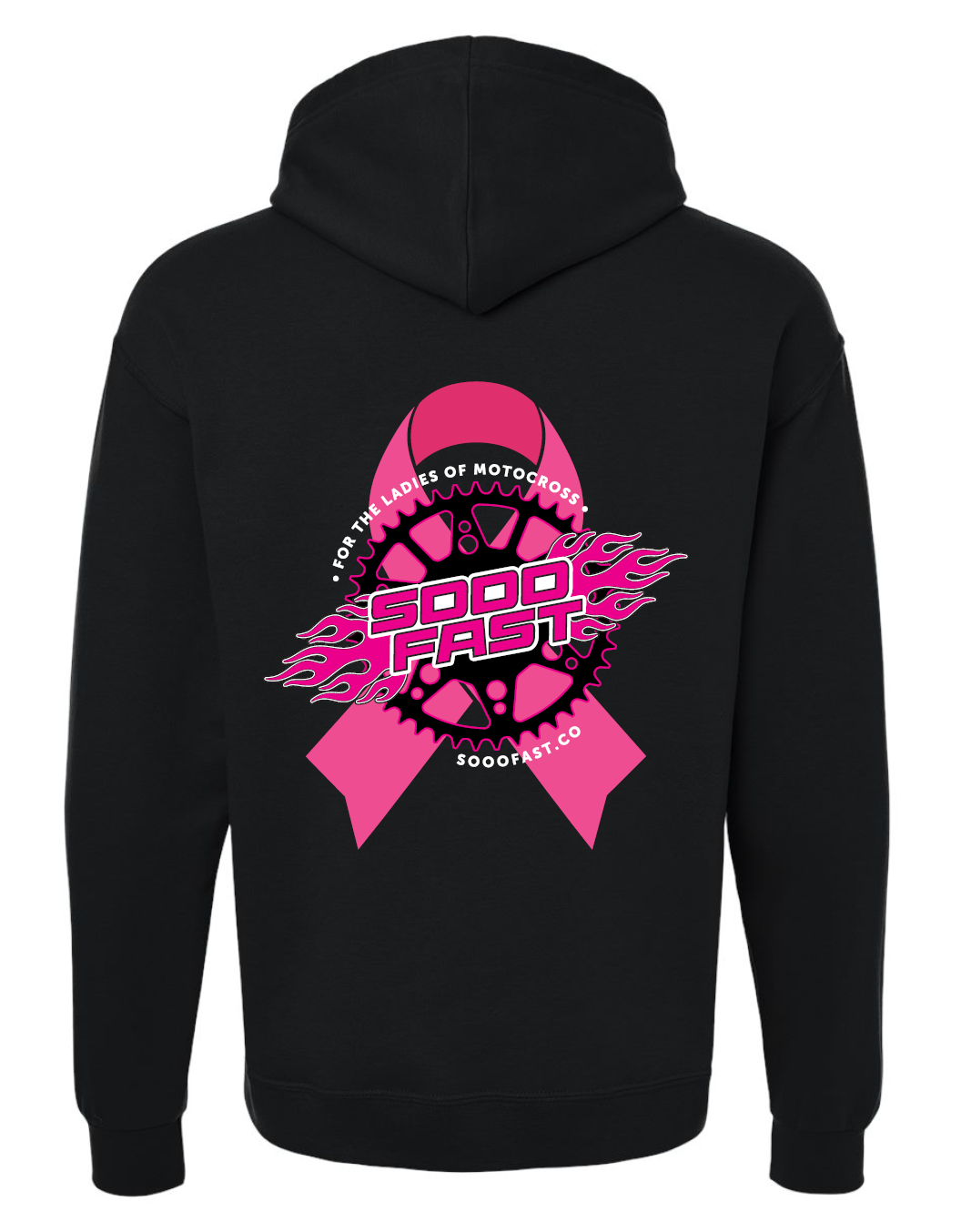 SOOO FAST BREAST CANCER AWARENESS HOODY