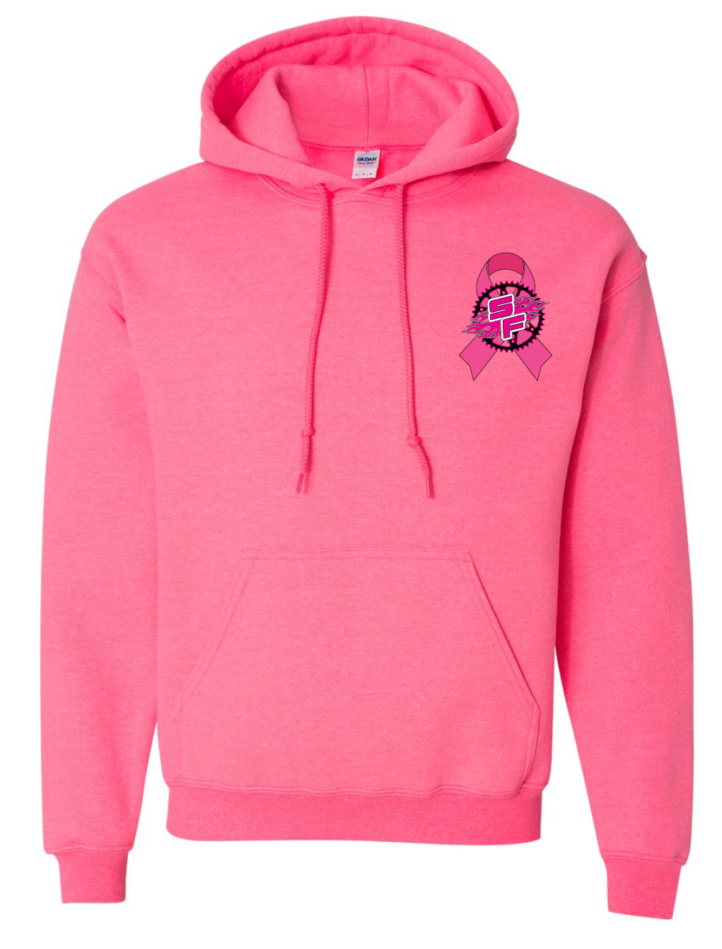 SOOO FAST BREAST CANCER AWARENESS HOODY