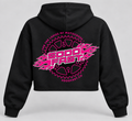 SOOO FAST SPROCKET LOGO CROP HOODY