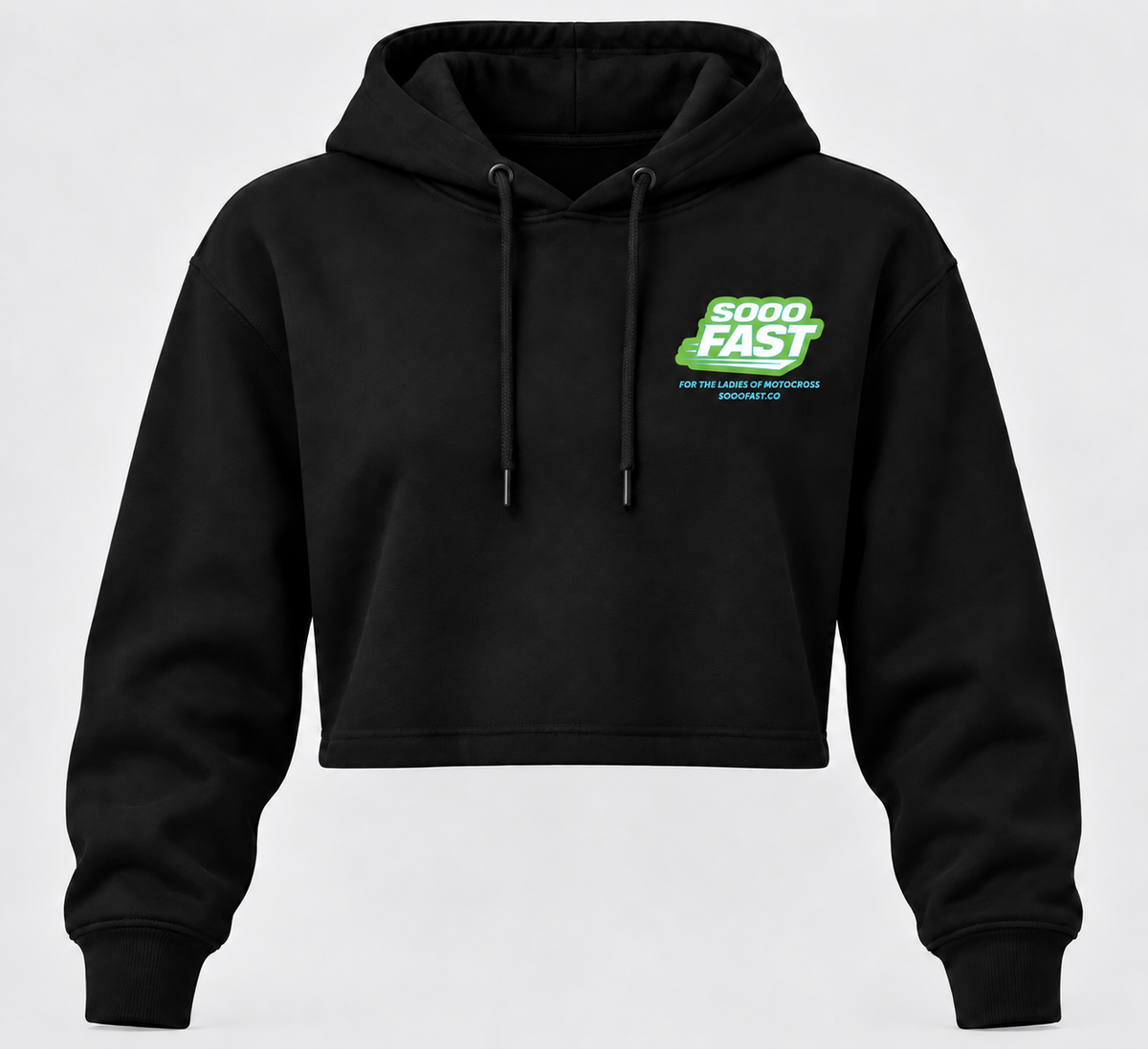 SOOO FAST HYPERDRIVE CROP HOODY