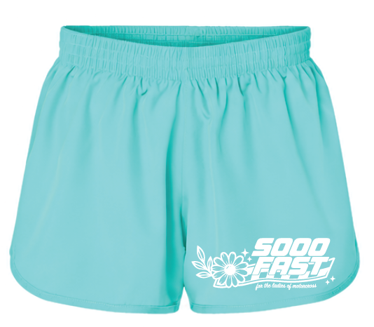 SOOO FAST FLOWER LOGO SHORTS