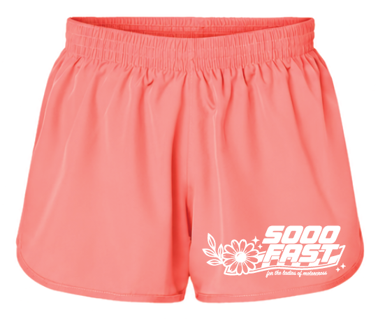 SOOO FAST FLOWER LOGO SHORTS