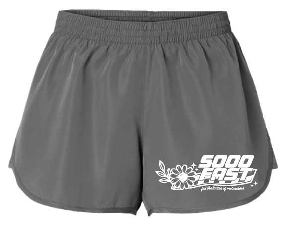 SOOO FAST FLOWER LOGO SHORTS