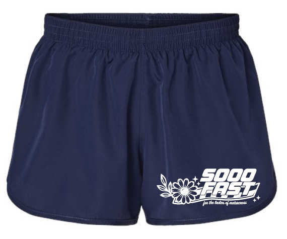 SOOO FAST FLOWER LOGO SHORTS