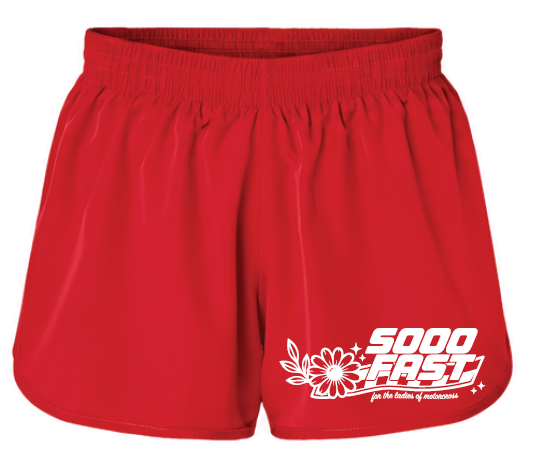 SOOO FAST FLOWER LOGO SHORTS