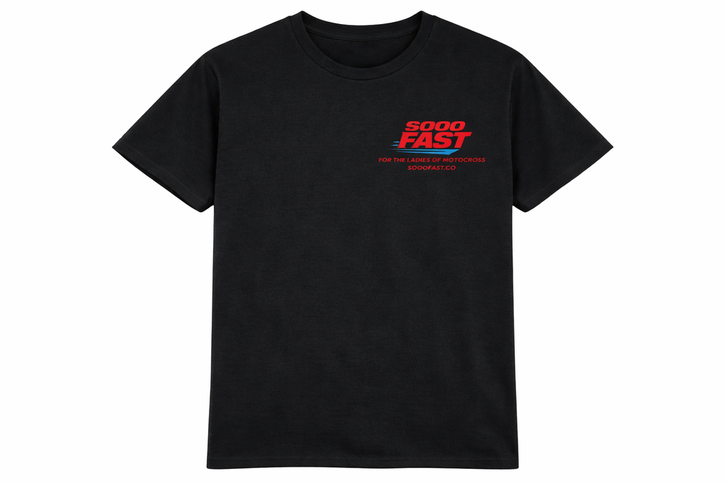 SOOO FAST OVAL LOGO TEE SHIRT WMX COLORS