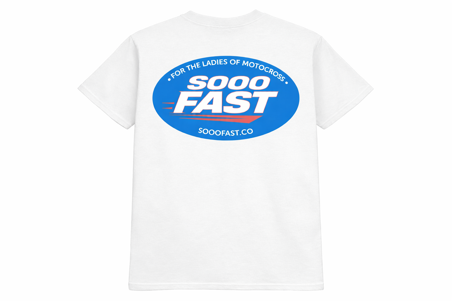 SOOO FAST OVAL LOGO TEE SHIRT WMX COLORS
