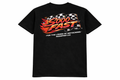 SOOO FAST TEE SHIRT CHECKERED FLAG FLAME RED ORANGE