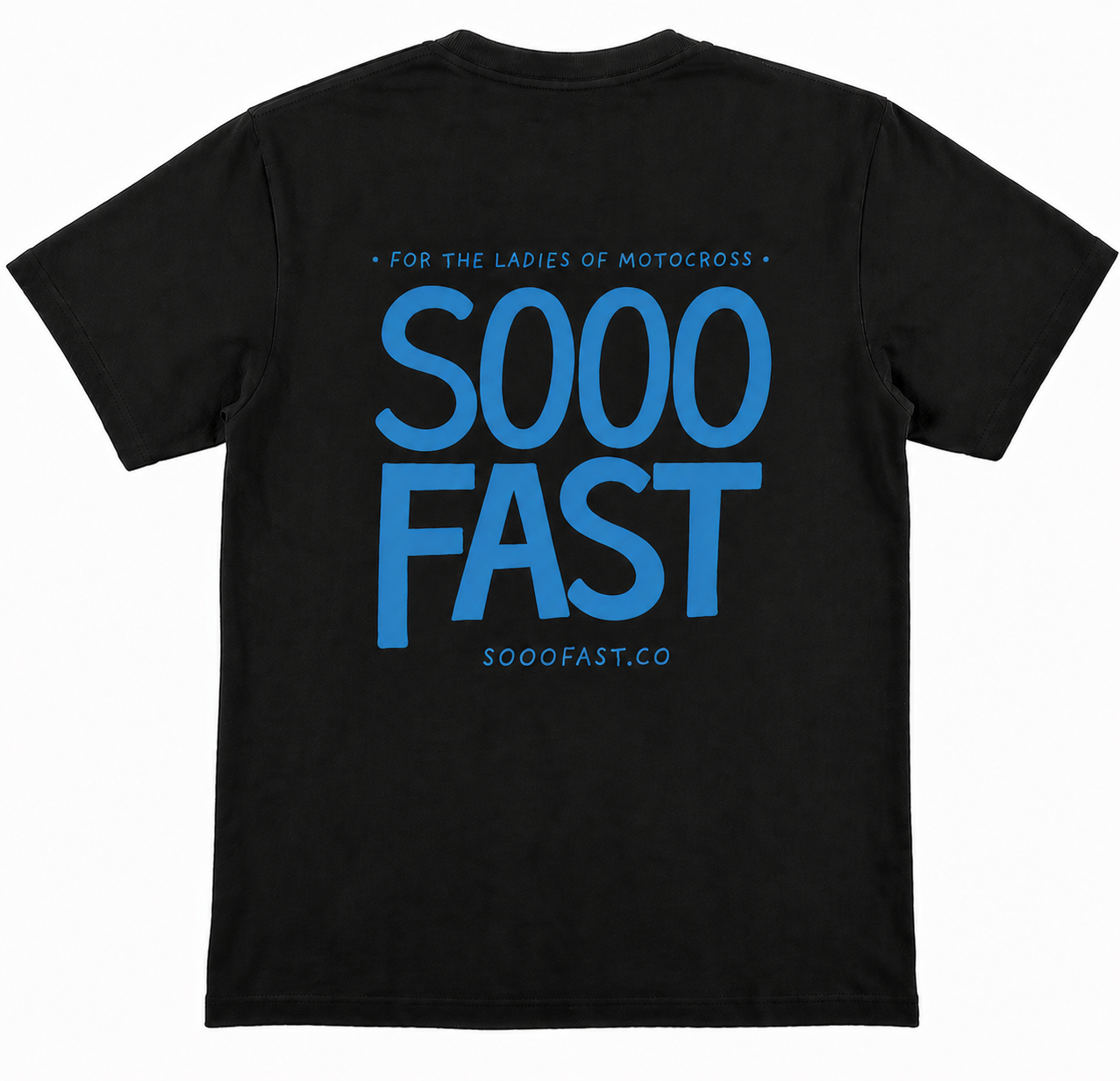 SOOO FAST HAND DRAWN LOGO TEE SHIRT