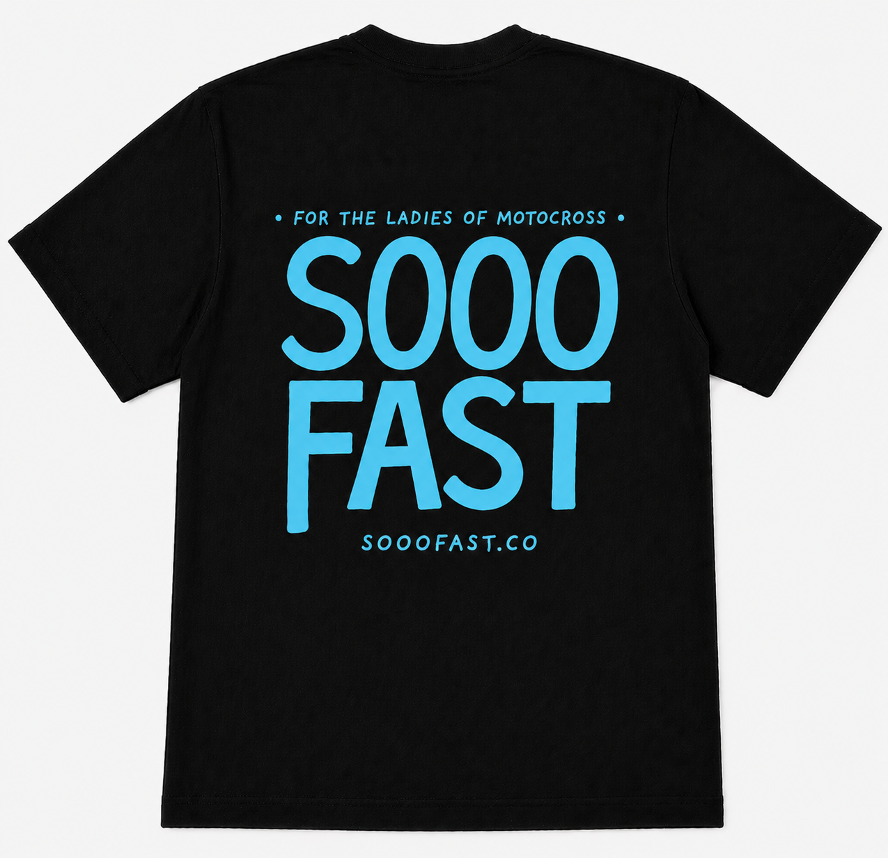 SOOO FAST HAND DRAWN LOGO TEE SHIRT