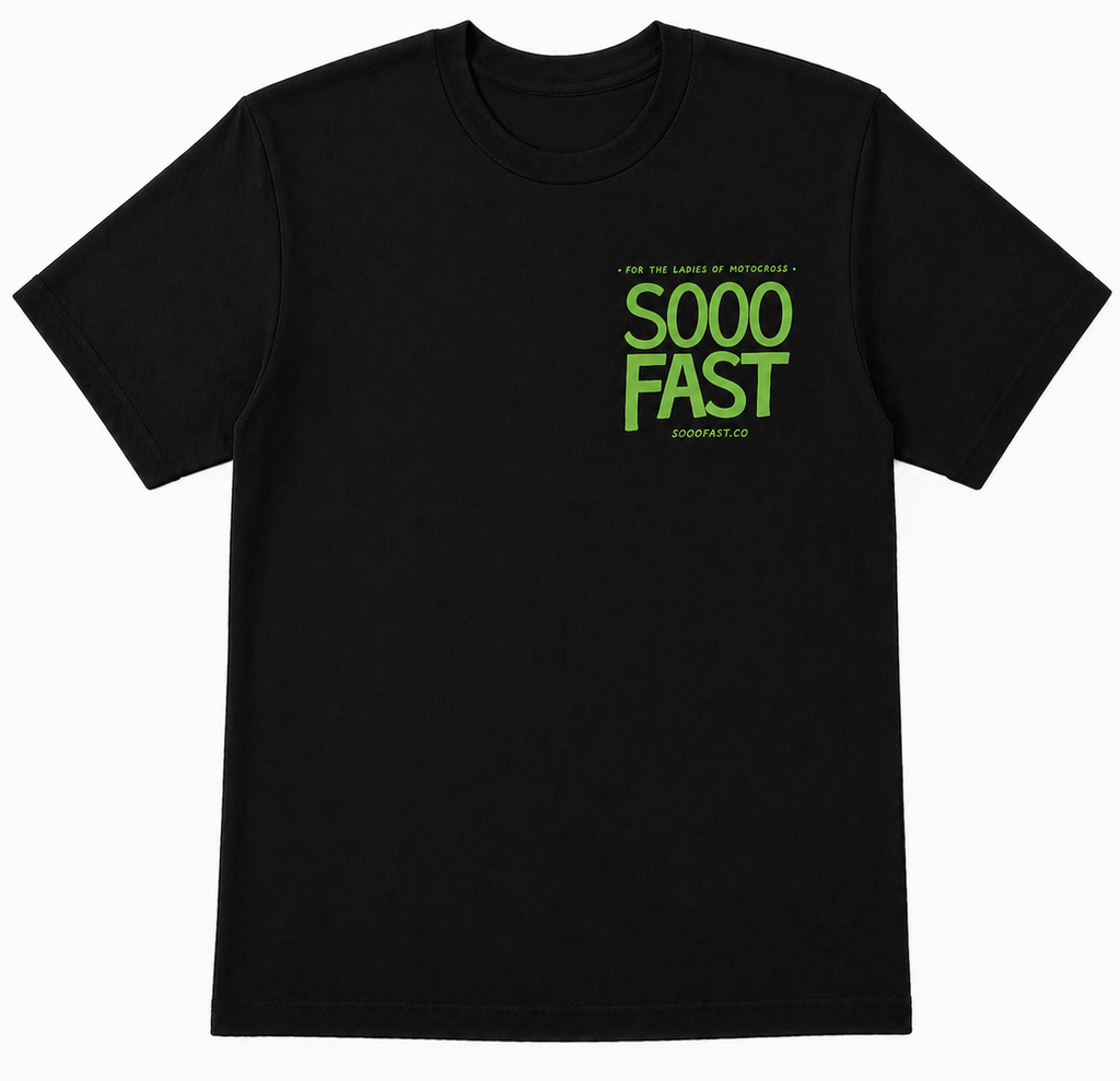 SOOO FAST HAND DRAWN LOGO TEE SHIRT