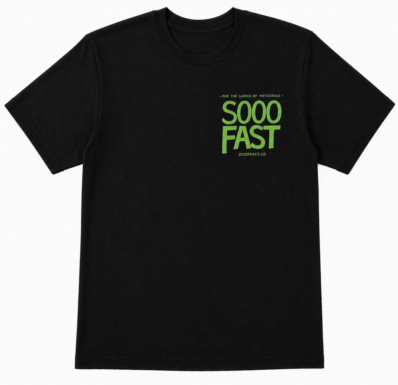 SOOO FAST HAND DRAWN LOGO TEE SHIRT