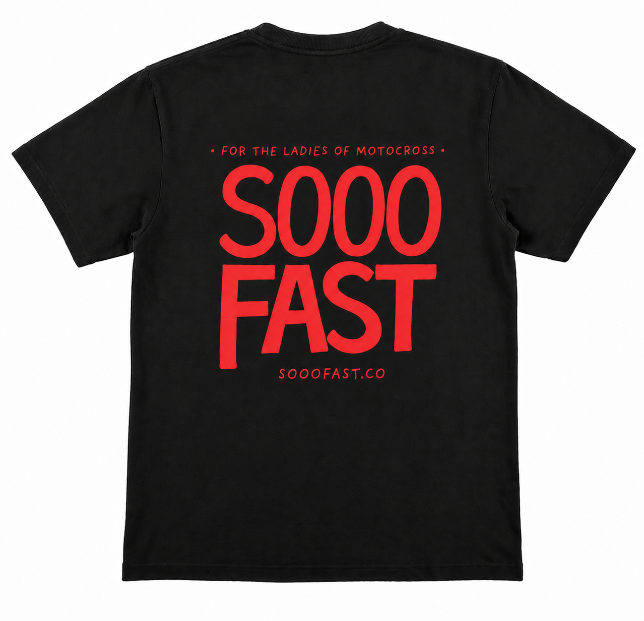 SOOO FAST HAND DRAWN LOGO TEE SHIRT