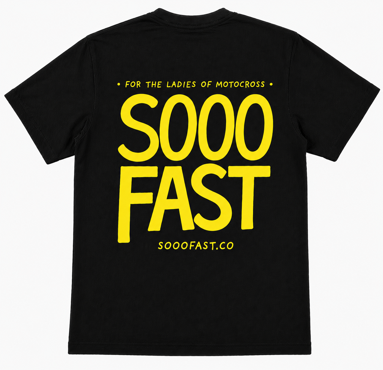 SOOO FAST HAND DRAWN LOGO TEE SHIRT