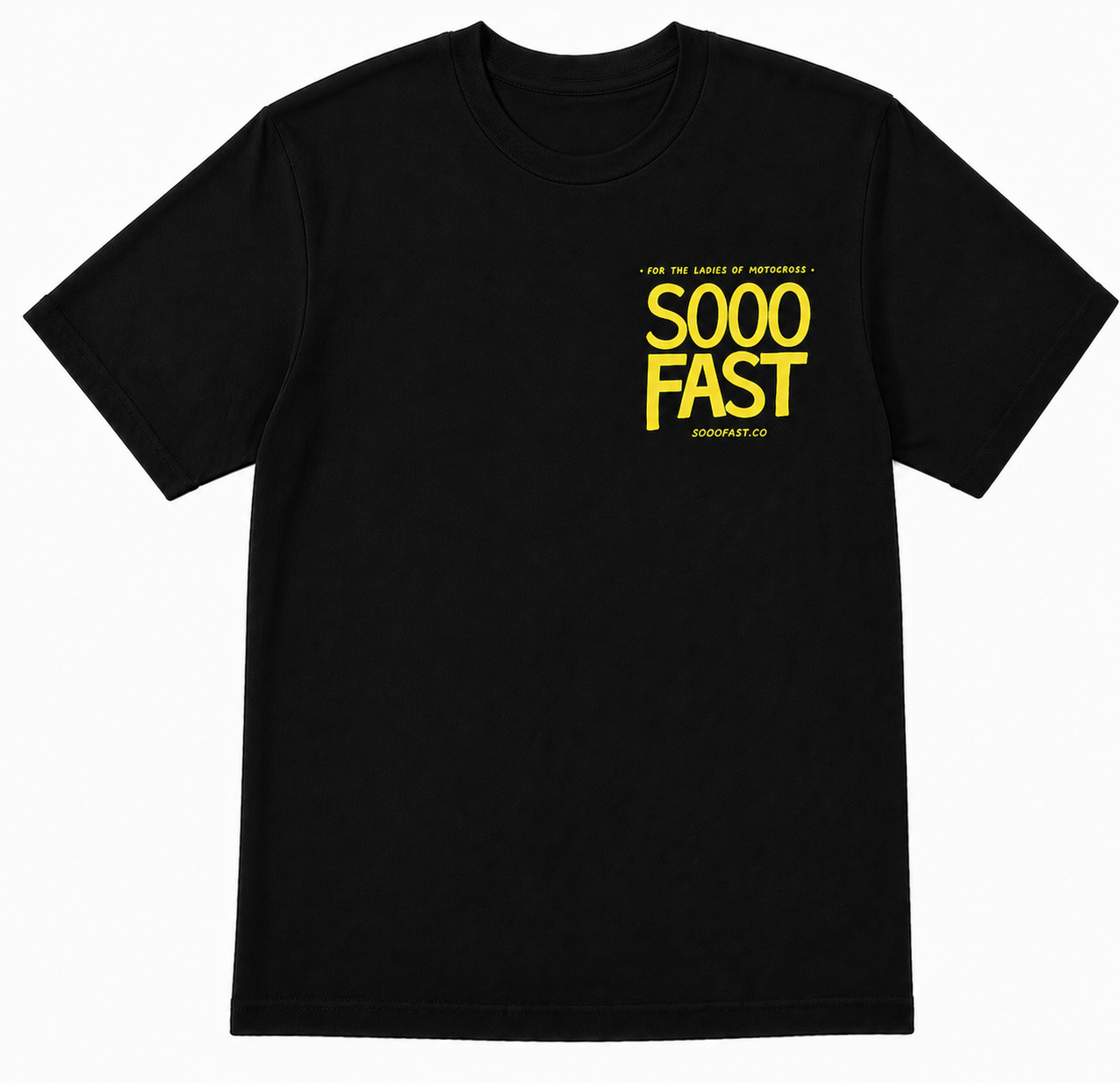 SOOO FAST HAND DRAWN LOGO TEE SHIRT