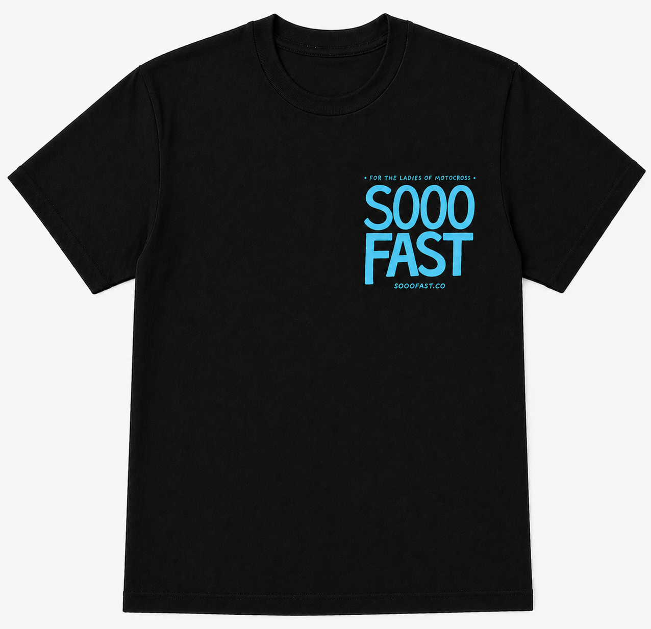 SOOO FAST HAND DRAWN LOGO TEE SHIRT
