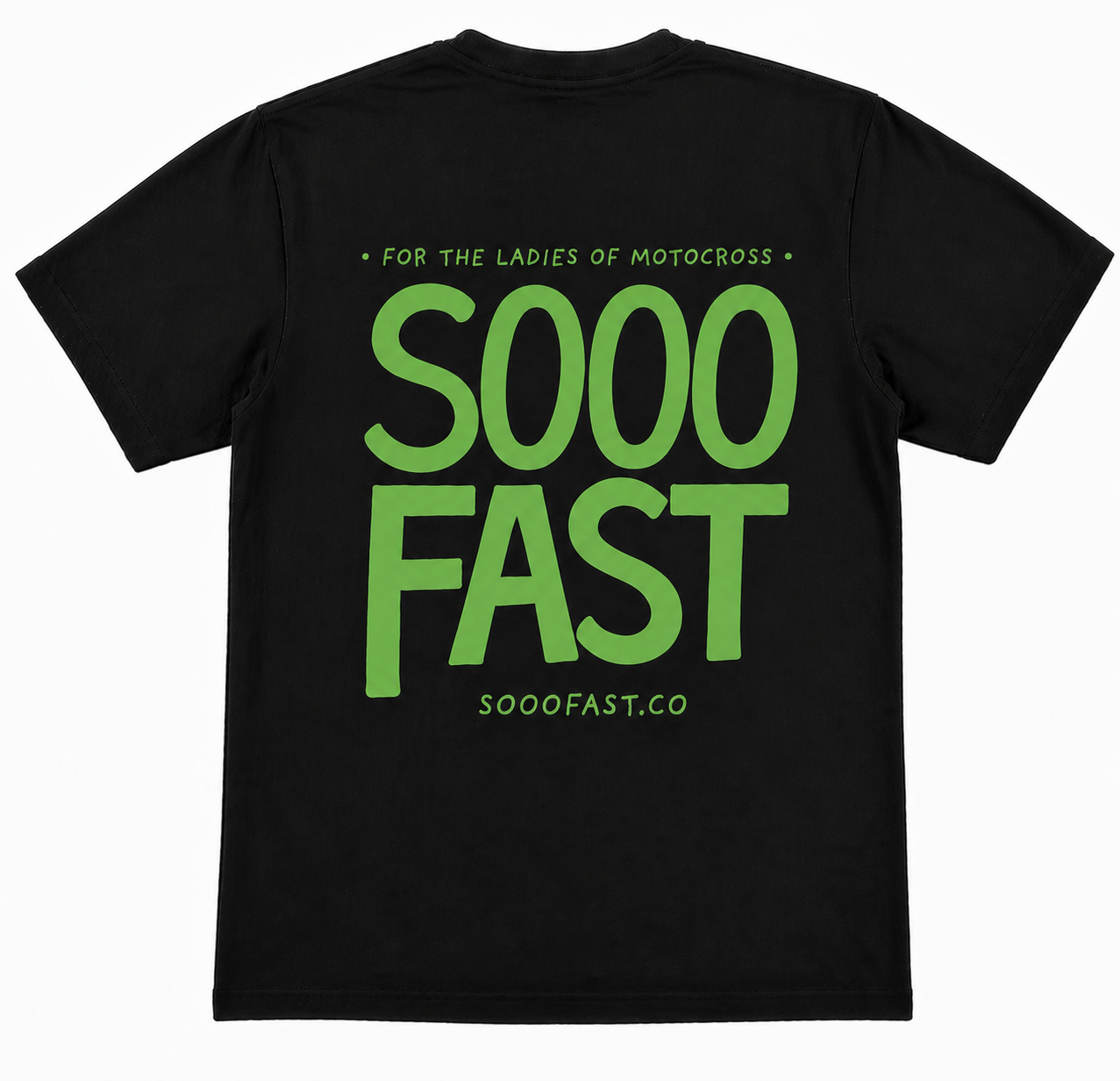 SOOO FAST HAND DRAWN LOGO TEE SHIRT