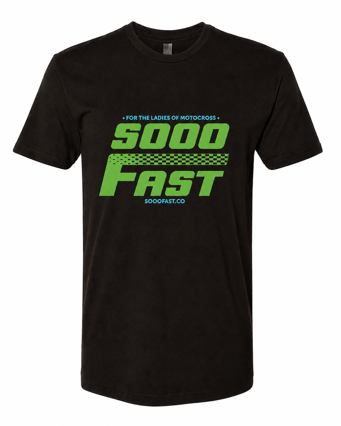 SOOO FAST TSHOF FADED CHECKERS LOGO BROWN TEE SHIRT
