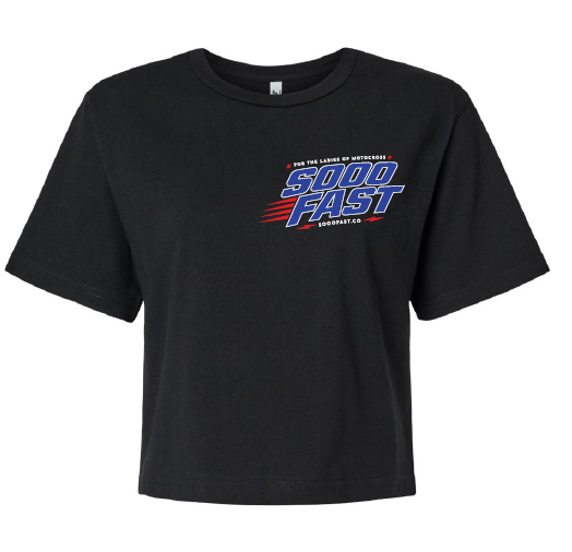 SOOO FAST FREEDOM CROP TOP TEE