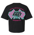 SOOO FAST NEON PUNCH SROP TOP TEE SHIRT