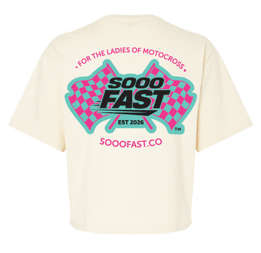 SOOO FAST NEON PUNCH SROP TOP TEE SHIRT
