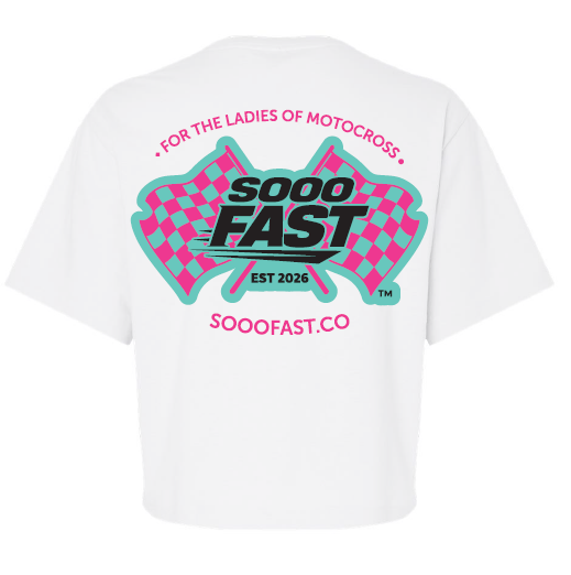 SOOO FAST NEON PUNCH SROP TOP TEE SHIRT