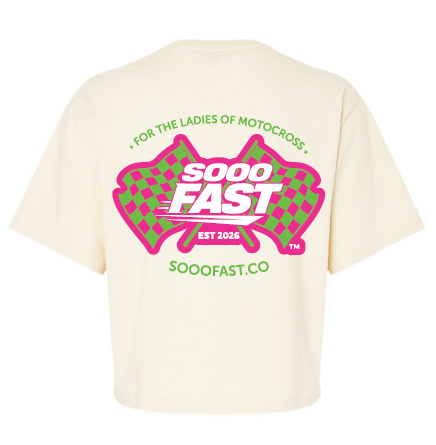 SOOO FAST LIMELIGHT CROP TOP TEE SHIRT