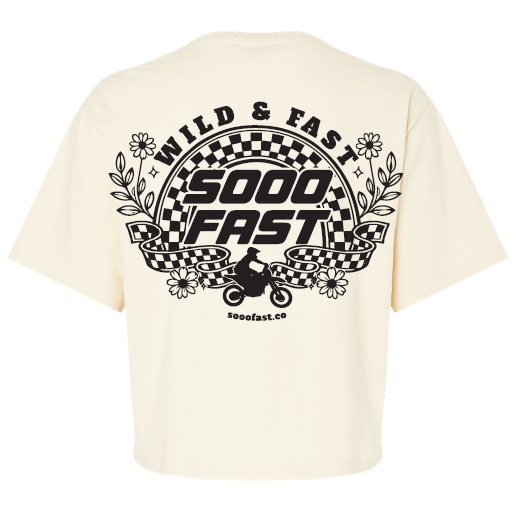 SOOO FAST WILD & FAST CROP TOP TEE