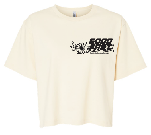SOOO FAST WILD & FAST CROP TOP TEE