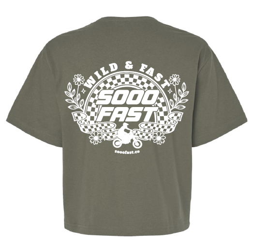 SOOO FAST WILD & FAST CROP TOP TEE