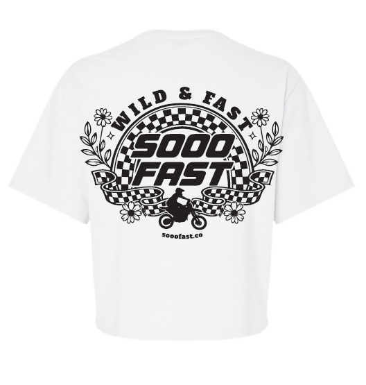 SOOO FAST WILD & FAST CROP TOP TEE
