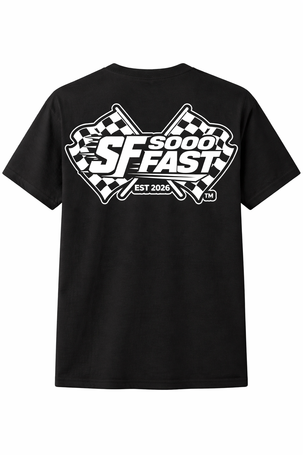 SOOO FAST BOLD FLAG TEE SHIRT