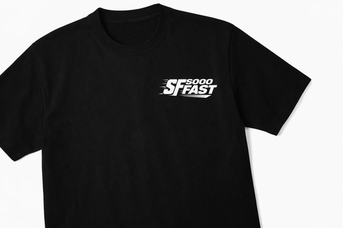 SOOO FAST BOLD FLAG TEE SHIRT